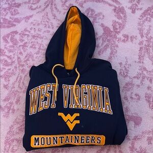 West Virginia Mountaineers Hoodie - Navy and Gold